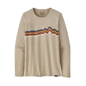Patagonia Women's Long Sleeve Capilene Daily Graphic Cool Tee Medium Ridge Rise